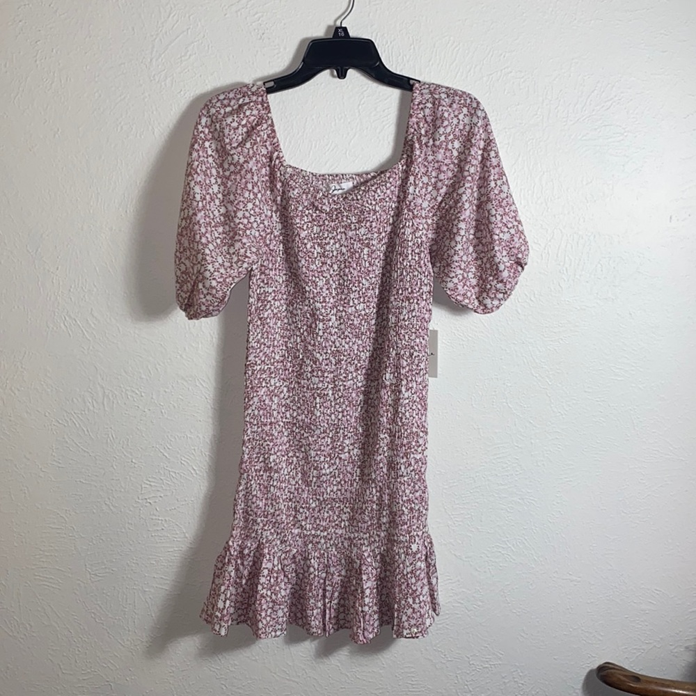 NWT japna puff sleeve floral dress